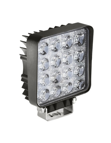 Faro ausiliario 16 led 9 32V 48W bianco impermeabile