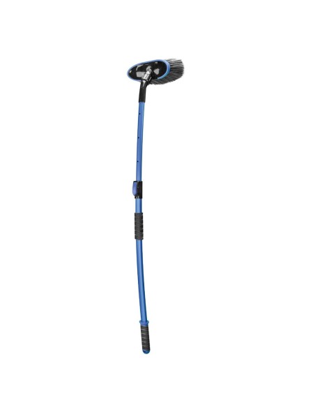 Set spazzola lavaggio con manico telescopico curvo 102 155cm