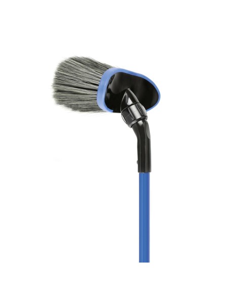Set spazzola lavaggio con manico telescopico curvo 102 155cm