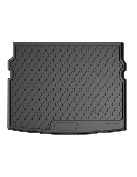 Vasca baule bagagliaio su misura gomma sintetica Volkswagen ID 4 baule alto