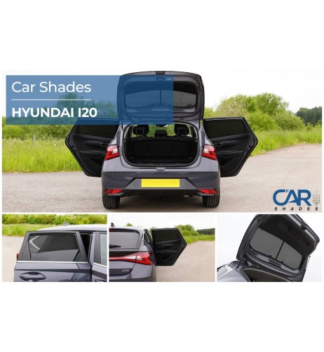 Kit tendine oscuranti parasole su misura Hyundai i20 5p dal 2020