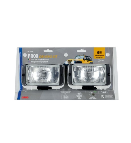 Kit 2 fari ausiliari profondita H3 Bianca 147x100x70mm