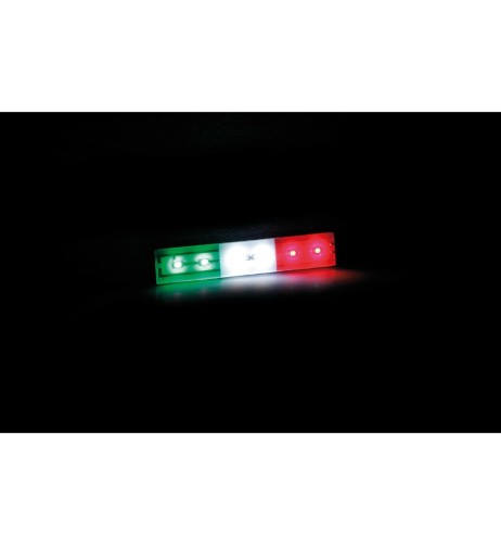 Luce a Led Bandiera Italia ingombro Camion 24V impermeabile