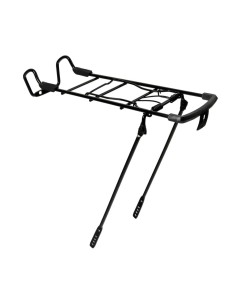 Portapacchi posteriore in acciaio bicicletta bici ciclo portata 25kg 24 2