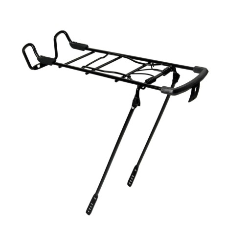 Portapacchi posteriore in acciaio bicicletta bici ciclo portata 25kg 24 2