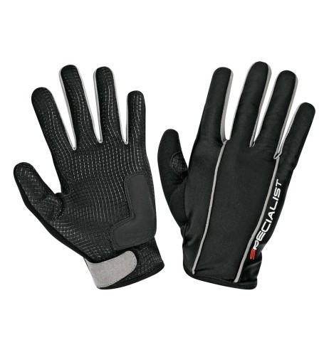 Guanti ciclo MTB palmo gommato chiusura regolabile taglia XL