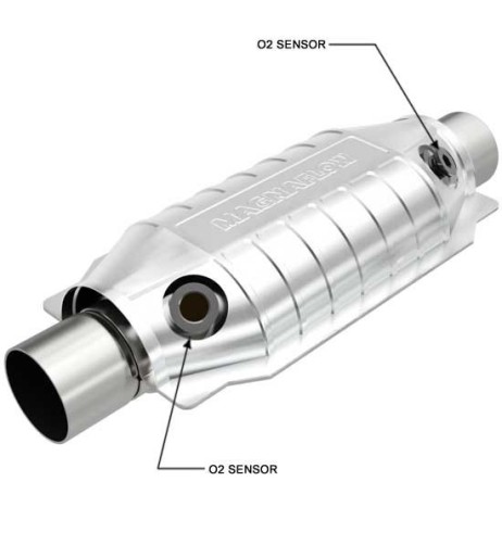 Catalizzatore 400 celle ceramico Magnaflow 99065HM 2 sonde 40 6cm 5 7