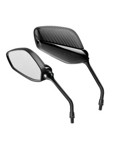 Coppia di specchietti Splinter moto Filettatura destra M10x1 25