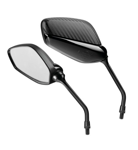 Coppia di specchietti Splinter moto Filettatura destra M10x1 25