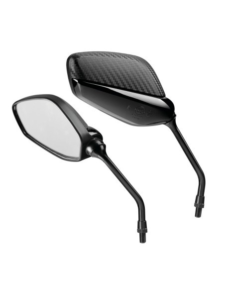 Coppia di specchietti Splinter moto Filettatura destra M10x1 25