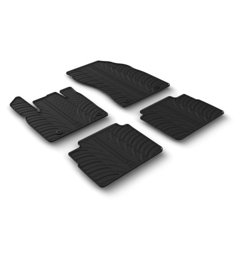 Set tappetini su misura gomma per Nissan X Trail Hybrid dal 2022