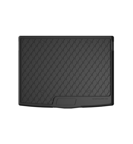 Vasca baule bagagliaio su misura gomma sintetica Ford Focus ruota dal 201