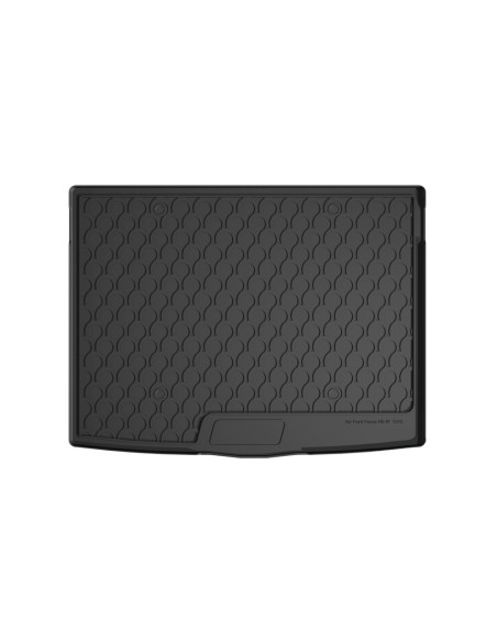 Vasca baule bagagliaio su misura gomma sintetica Ford Focus ruota dal 201