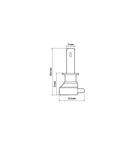 Lampada conversione a LED Halo Led Hyper Series H1 15W