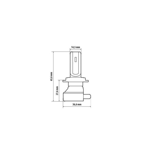 Lampada conversione a LED Halo Led Hyper Series H7 15W