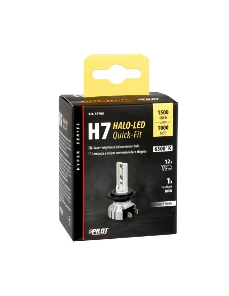 Lampada conversione a LED Halo Led Hyper Series H7 15W