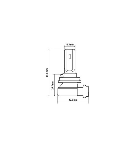 Lampada conversione a LED Halo Led Hyper Series H8 H9 H11 15W