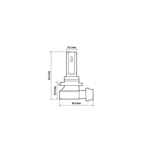 Lampada conversione a LED Halo Led Hyper Series HB3 15W