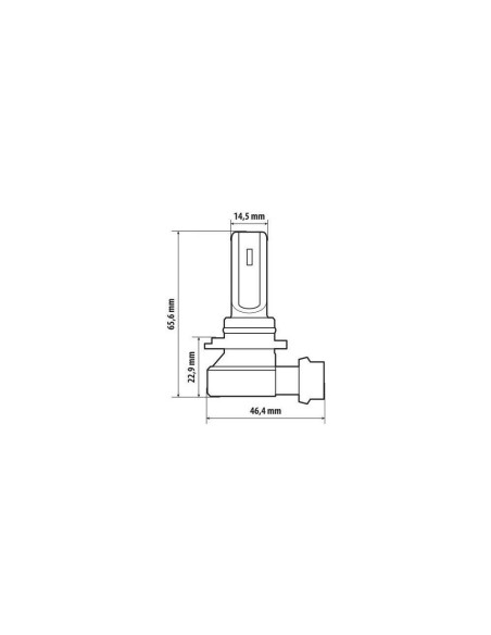 Lampada conversione a LED Halo Led Hyper Series HB3 15W