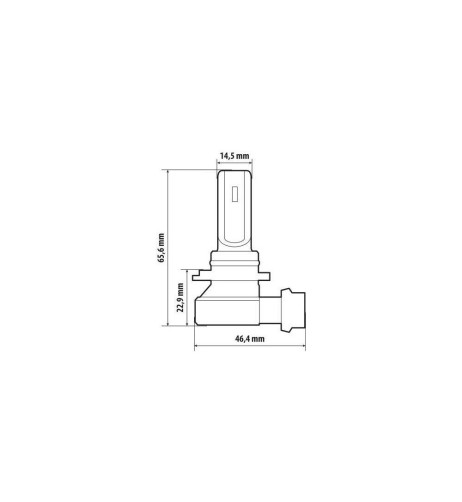 Lampada conversione a LED Halo Led Hyper Series HB4 15W
