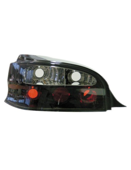 Coppia fanali posteriori neri Citroen Saxo dal 05 1996 al 12 2004