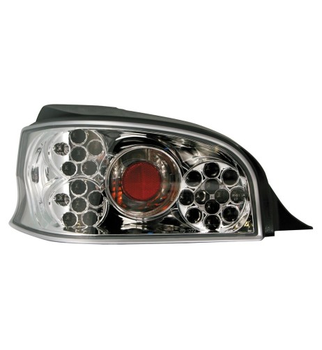 Coppia fanali posteriori cromo LED Citroen Saxo dal 05 1996 al 12 2004