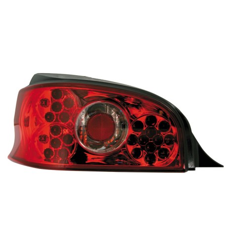 Coppia fanali posteriori rossi LED Citroen Saxo dal 05 1996 al 12 2004