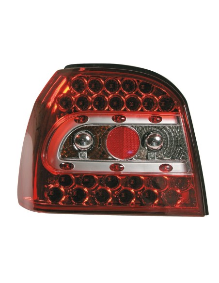 Coppia fanali posteriori rossi LED VW Golf III dal 08 1991 al 08 1997