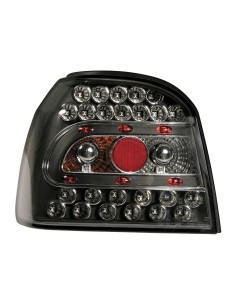 Coppia fanali posteriori neri LED VW Golf III dal 08 1991 al 08 1997