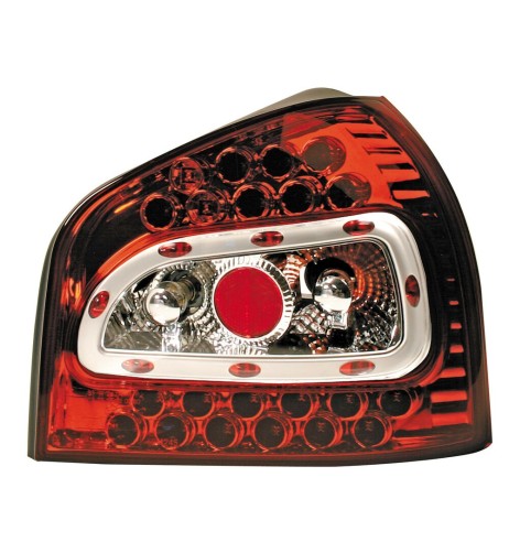 Coppia fanali posteriori rosso LED Audi A3 dal 09 1996 al 04 2003