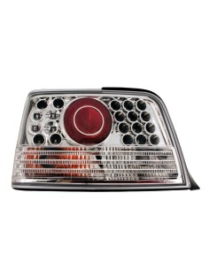 Coppia fanali posteriori cromo LED Bmw Serie 3 E36 dal 09 1990 al 03 1998