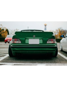 Coppia fanali posteriori neri LED Bmw Serie 3 E36 dal 09 1990 al 03 1998 2