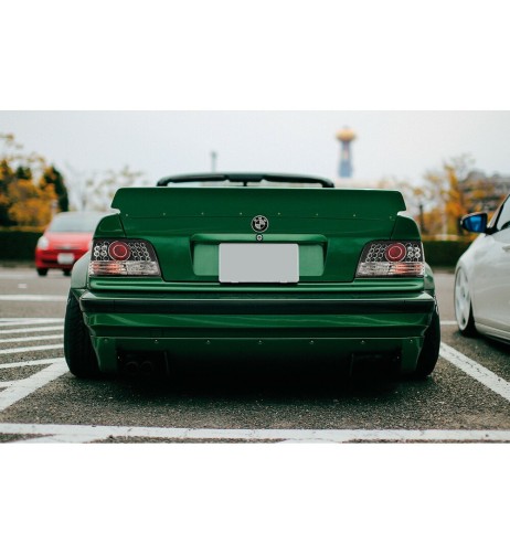 Coppia fanali posteriori neri LED Bmw Serie 3 E36 dal 09 1990 al 03 1998