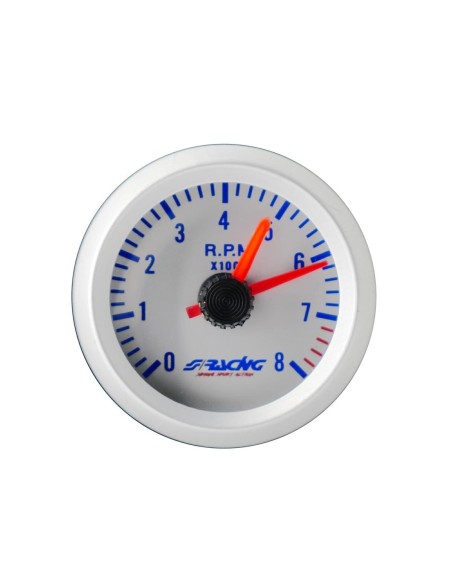 Indicatore elettrico 2 Simoni Racing contagiri SILVER