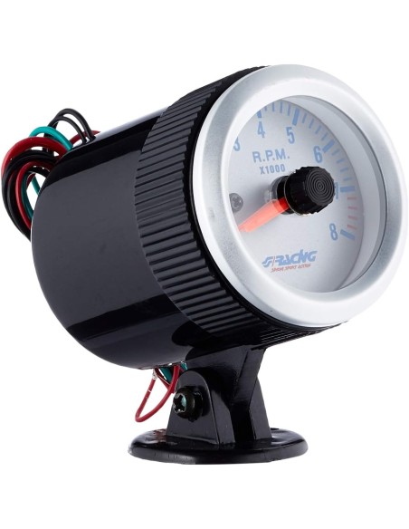 Indicatore elettrico 2 Simoni Racing contagiri SILVER