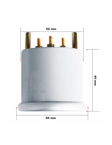 Indicatore elettronico 2 Simoni Racing temperatura olio SILVER