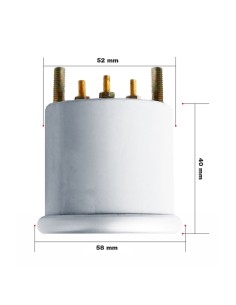 Indicatore elettrico 2 Simoni Racing voltmetro SILVER 2