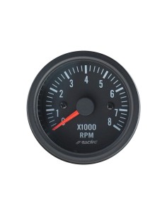 Indicatore elettrico 2 Simoni Racing contagiri NERO