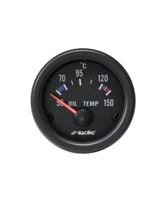 Indicatore elettronico 2 Simoni Racing temperatura olio NERO