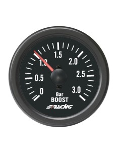 Indicatore meccanico 2 Simoni Racing pressione turbodiesel NERO