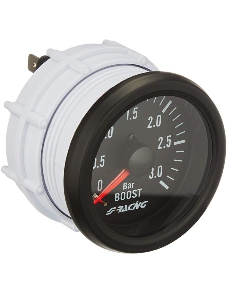 Indicatore meccanico 2 Simoni Racing pressione turbodiesel NERO