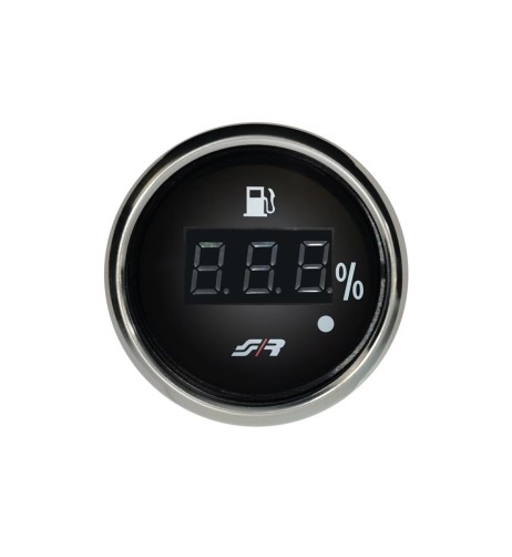 Indicatore digitale 2 Chrome rim Simoni Racing livello carburante