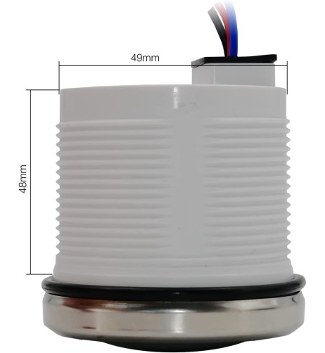 Indicatore digitale 2 Chrome rim Simoni Racing livello carburante