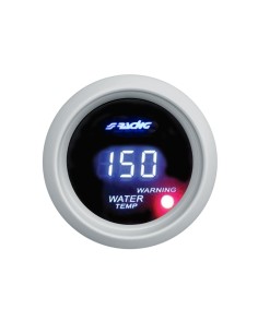 Indicatore digitale 2 Simoni Racing temperatura acqua luce azzurra