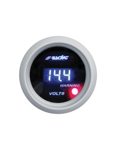 Indicatore digitale 2 Simoni Racing voltmetro luce azzurra