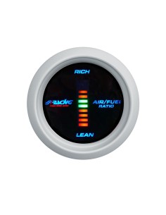 Indicatore digitale 2 Simoni Racing rapporto aria carburante Azzurra