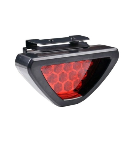 Fanale luce stop o segnalazione universale a LED rossi 12x7cm