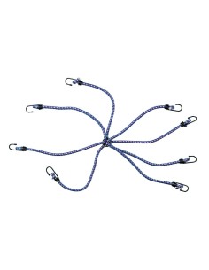 Corda elastica a ragno fermacarico 8 ganci 10mm camion camper