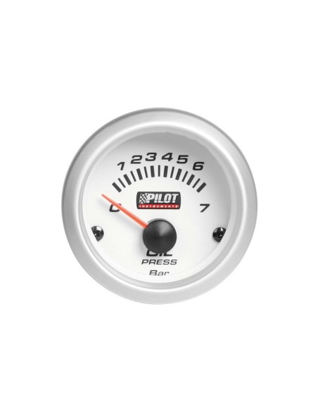 Indicatore pressione olio illuminazione blu 52mm