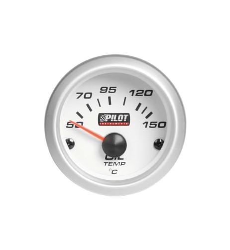 Indicatore temperatura olio illuminazione blu 52mm